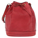 LOUIS VUITTON Epi Noe Shoulder Bag Red M44007 LV Auth ka4241-2