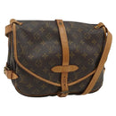 LOUIS VUITTON Monogram Saumur 30 Shoulder Bag M42256 LV Auth ka4242-1