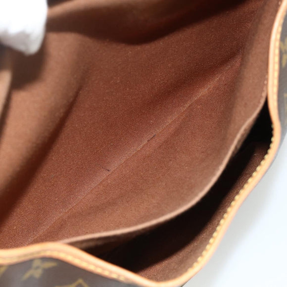 LOUIS VUITTON Monogram Saumur 30 Shoulder Bag M42256 LV Auth ka4242