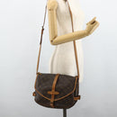 LOUIS VUITTON Monogram Saumur 30 Shoulder Bag M42256 LV Auth ka4242-27