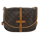 LOUIS VUITTON Monogram Saumur 30 Shoulder Bag M42256 LV Auth ka4242-2
