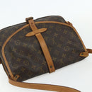 LOUIS VUITTON Monogram Saumur 30 Shoulder Bag M42256 LV Auth ka4242-6