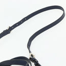 PRADA Hand Bag Canvas Leather 2way Multicolor Silver Auth ka4243-15