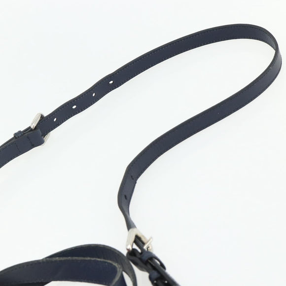 PRADA Hand Bag Canvas Leather 2way Multicolor Silver Auth ka4243