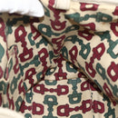 GUCCI GG Canvas Guccissima Tote Bag Leather White Gold 163805 Auth ka4247-18
