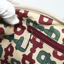 GUCCI GG Canvas Guccissima Tote Bag Leather White Gold 163805 Auth ka4247-19