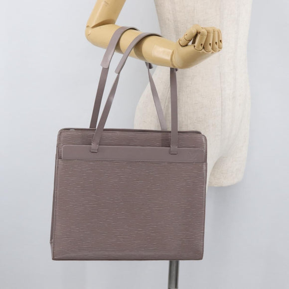 LOUIS VUITTON Epi Croisette PM Tote Bag Lilac M5249B LV Auth ka4250