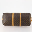 LOUIS VUITTON Monogram Keepall Bandouliere 50 Boston Bag M41416 LV Auth ka4258-5