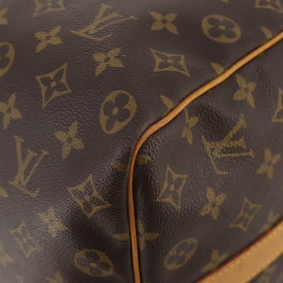 LOUIS VUITTON Monogram Keepall Bandouliere 50 Boston Bag M41416 LV Auth ka4258