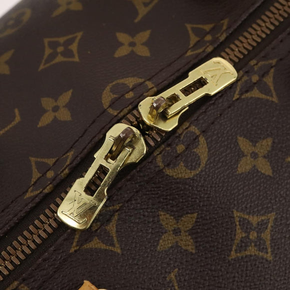 LOUIS VUITTON Monogram Keepall Bandouliere 50 Boston Bag M41416 LV Auth ka4258