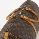 LOUIS VUITTON Monogram Keepall Bandouliere 50 Boston Bag M41416 LV Auth ka4258-6
