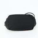 PRADA Hand Bag Nylon 2way Black Gold Auth ka4261-5