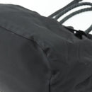 PRADA Hand Bag Nylon 2way Black Gold Auth ka4261-10
