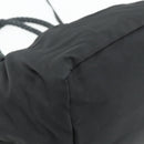 PRADA Hand Bag Nylon 2way Black Gold Auth ka4261-15