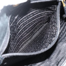 PRADA Hand Bag Nylon 2way Black Gold Auth ka4261-22