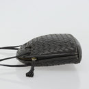 BOTTEGA VENETA INTRECCIATO Shoulder Bag Leather Black Auth ka4265A-5