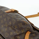 LOUIS VUITTON Monogram Saumur 35 Shoulder Bag M42254 LV Auth ka4266-14