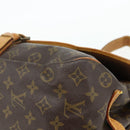 LOUIS VUITTON Monogram Saumur 35 Shoulder Bag M42254 LV Auth ka4266-16