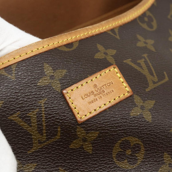 LOUIS VUITTON Monogram Saumur 35 Shoulder Bag M42254 LV Auth ka4266