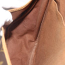 LOUIS VUITTON Monogram Saumur 35 Shoulder Bag M42254 LV Auth ka4266-22