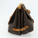 LOUIS VUITTON Monogram Saumur 35 Shoulder Bag M42254 LV Auth ka4266-3