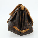 LOUIS VUITTON Monogram Saumur 35 Shoulder Bag M42254 LV Auth ka4266-4