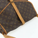LOUIS VUITTON Monogram Saumur 35 Shoulder Bag M42254 LV Auth ka4266-6