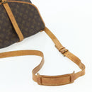 LOUIS VUITTON Monogram Saumur 35 Shoulder Bag M42254 LV Auth ka4266-7
