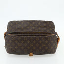 LOUIS VUITTON Monogram Saumur 35 Shoulder Bag M42254 LV Auth ka4266-5