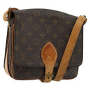 LOUIS VUITTON Monogram Cartouchiere MM Shoulder Bag M51253 LV Auth ka4270-1