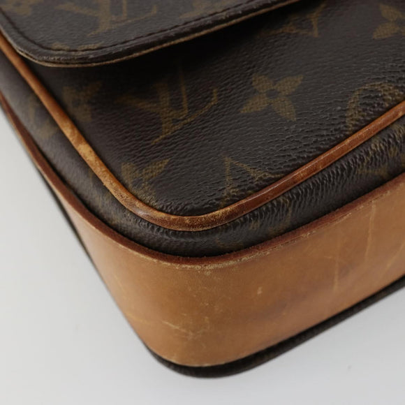 LOUIS VUITTON Monogram Cartouchiere MM Shoulder Bag M51253 LV Auth ka4270