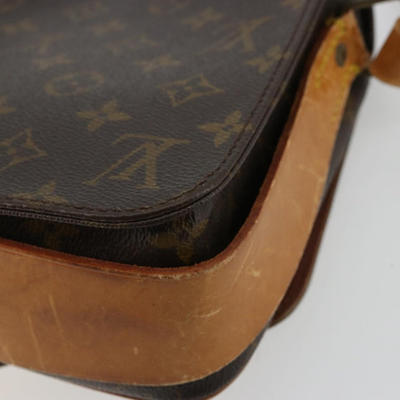 LOUIS VUITTON Monogram Cartouchiere MM Shoulder Bag M51253 LV Auth ka4270