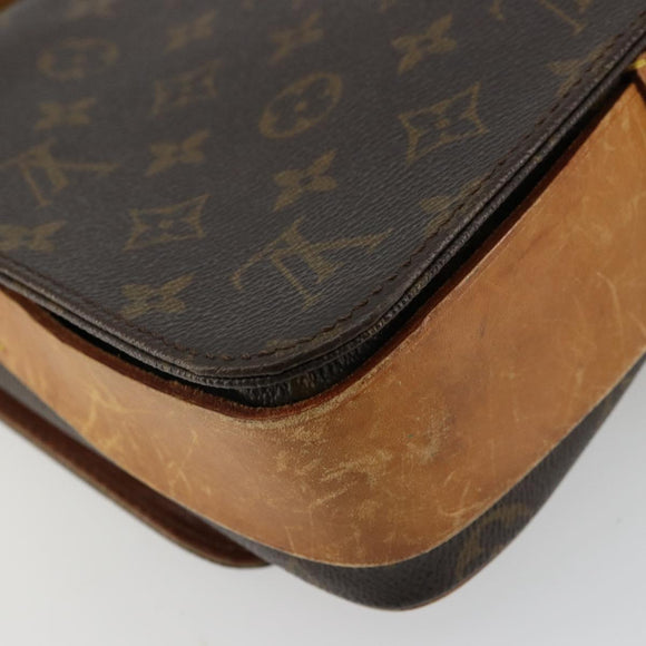 LOUIS VUITTON Monogram Cartouchiere MM Shoulder Bag M51253 LV Auth ka4270