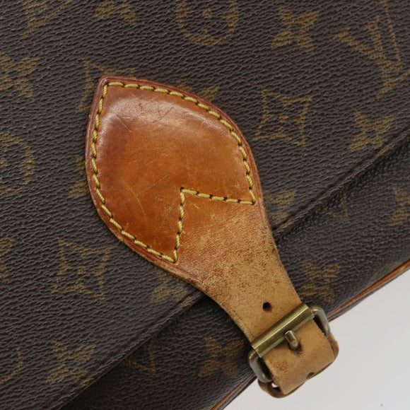 LOUIS VUITTON Monogram Cartouchiere MM Shoulder Bag M51253 LV Auth ka4270