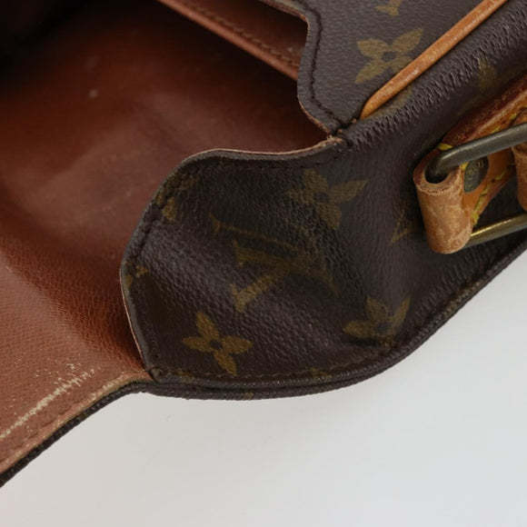 LOUIS VUITTON Monogram Cartouchiere MM Shoulder Bag M51253 LV Auth ka4270