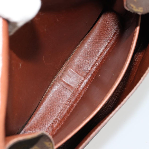 LOUIS VUITTON Monogram Cartouchiere MM Shoulder Bag M51253 LV Auth ka4270
