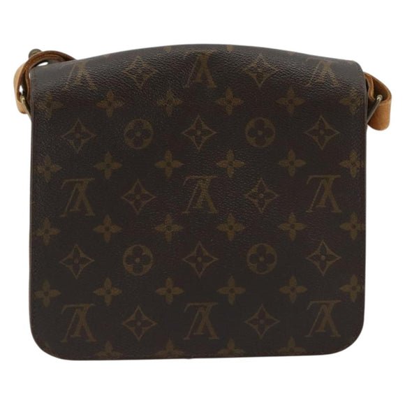 LOUIS VUITTON Monogram Cartouchiere MM Shoulder Bag M51253 LV Auth ka4270