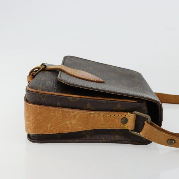 LOUIS VUITTON Monogram Cartouchiere MM Shoulder Bag M51253 LV Auth ka4270