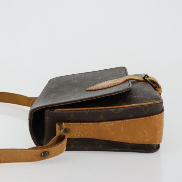 LOUIS VUITTON Monogram Cartouchiere MM Shoulder Bag M51253 LV Auth ka4270