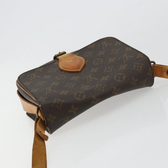 LOUIS VUITTON Monogram Cartouchiere MM Shoulder Bag M51253 LV Auth ka4270