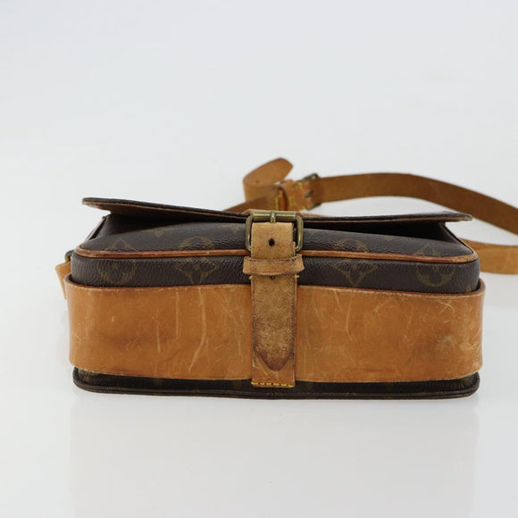 LOUIS VUITTON Monogram Cartouchiere MM Shoulder Bag M51253 LV Auth ka4270