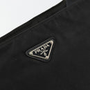 PRADA Shoulder Bag Nylon Black Silver Auth ka4274-14
