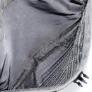 PRADA Shoulder Bag Nylon Black Silver Auth ka4274-22