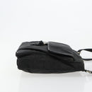 PRADA Shoulder Bag Nylon Black Silver Auth ka4274-4