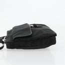 PRADA Shoulder Bag Nylon Black Silver Auth ka4274-5