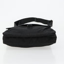 PRADA Shoulder Bag Nylon Black Silver Auth ka4274-9
