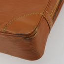 LOUIS VUITTON Epi Porte Documents Voyage Bag Zipangu Gold M54478 LV Auth ka4278-10