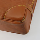 LOUIS VUITTON Epi Porte Documents Voyage Bag Zipangu Gold M54478 LV Auth ka4278-12