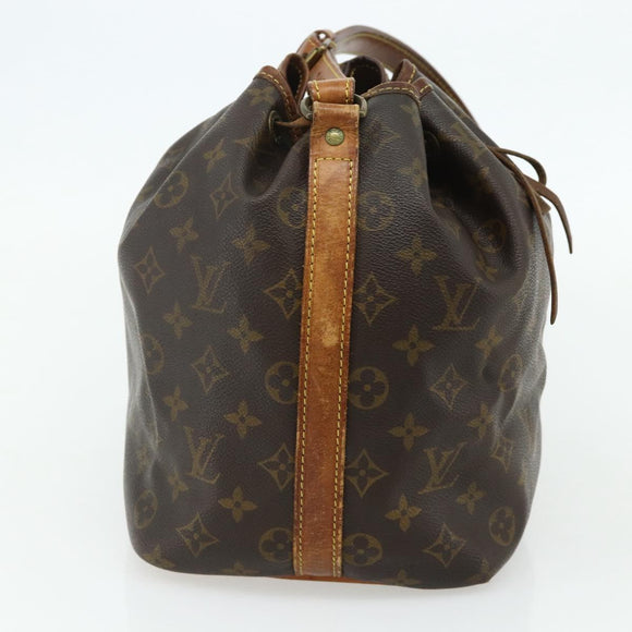 LOUIS VUITTON Monogram Petit Noe Shoulder Bag M42226 LV Auth ka4283