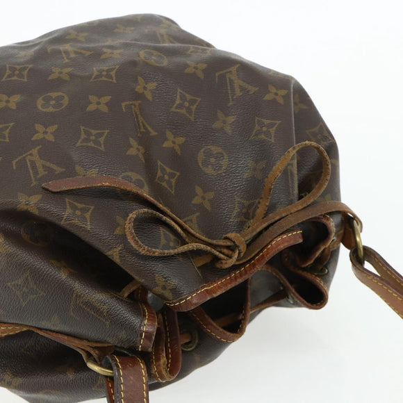 LOUIS VUITTON Monogram Petit Noe Shoulder Bag M42226 LV Auth ka4283